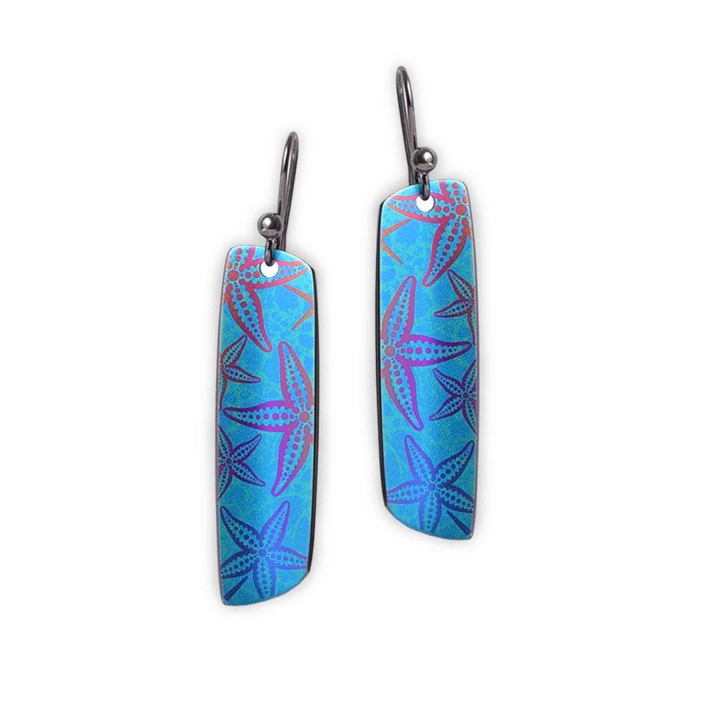 Starfish Drop Earrings