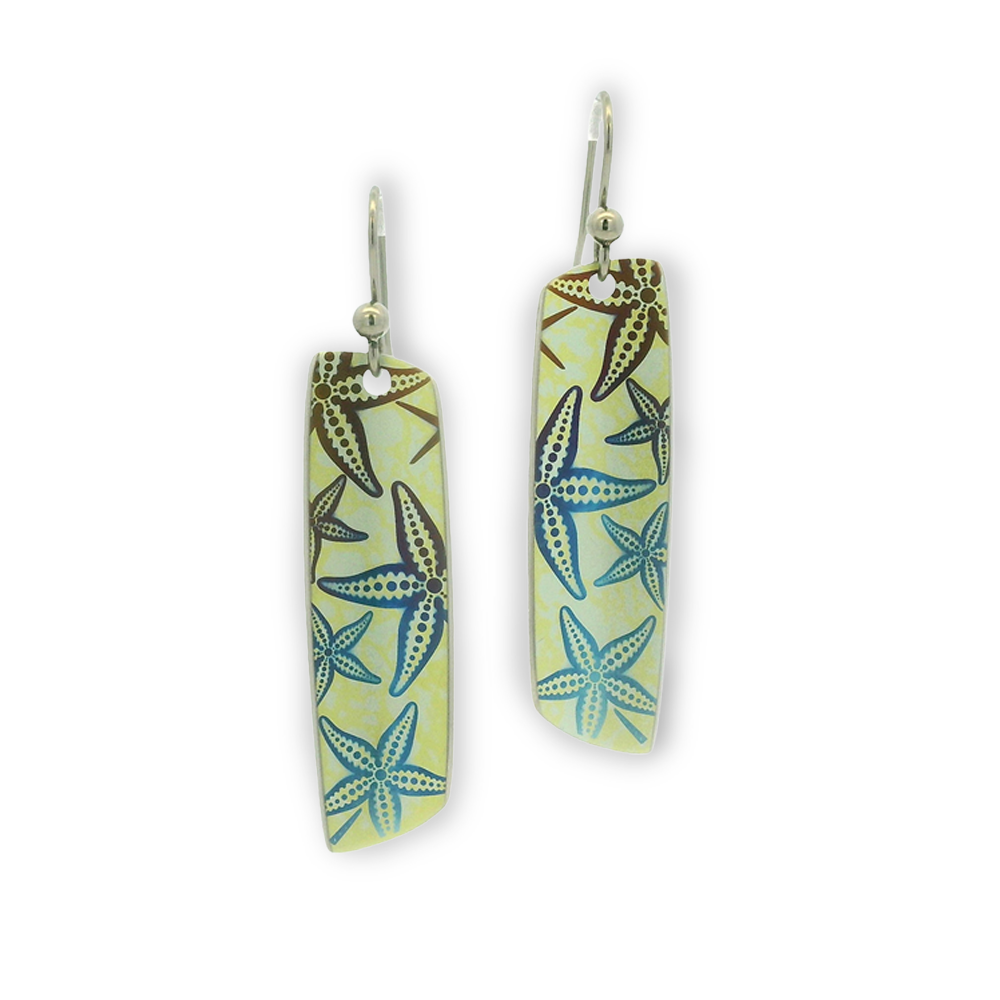 Starfish Drop Earrings