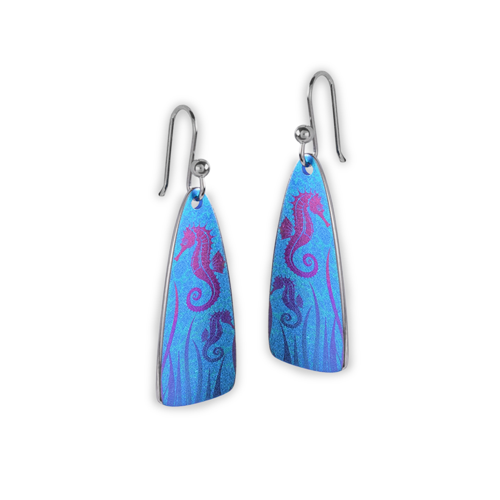 Seahorse Drop Earrings