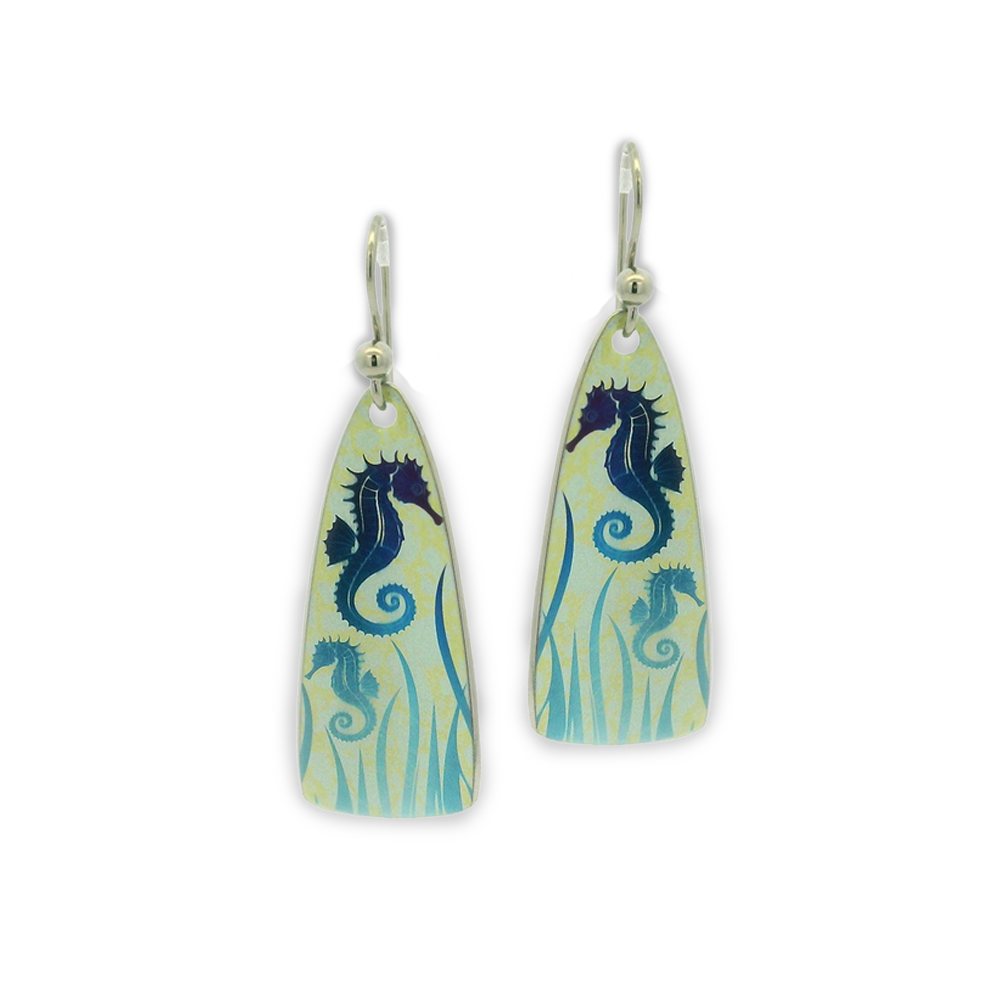 Seahorse Drop Earrings