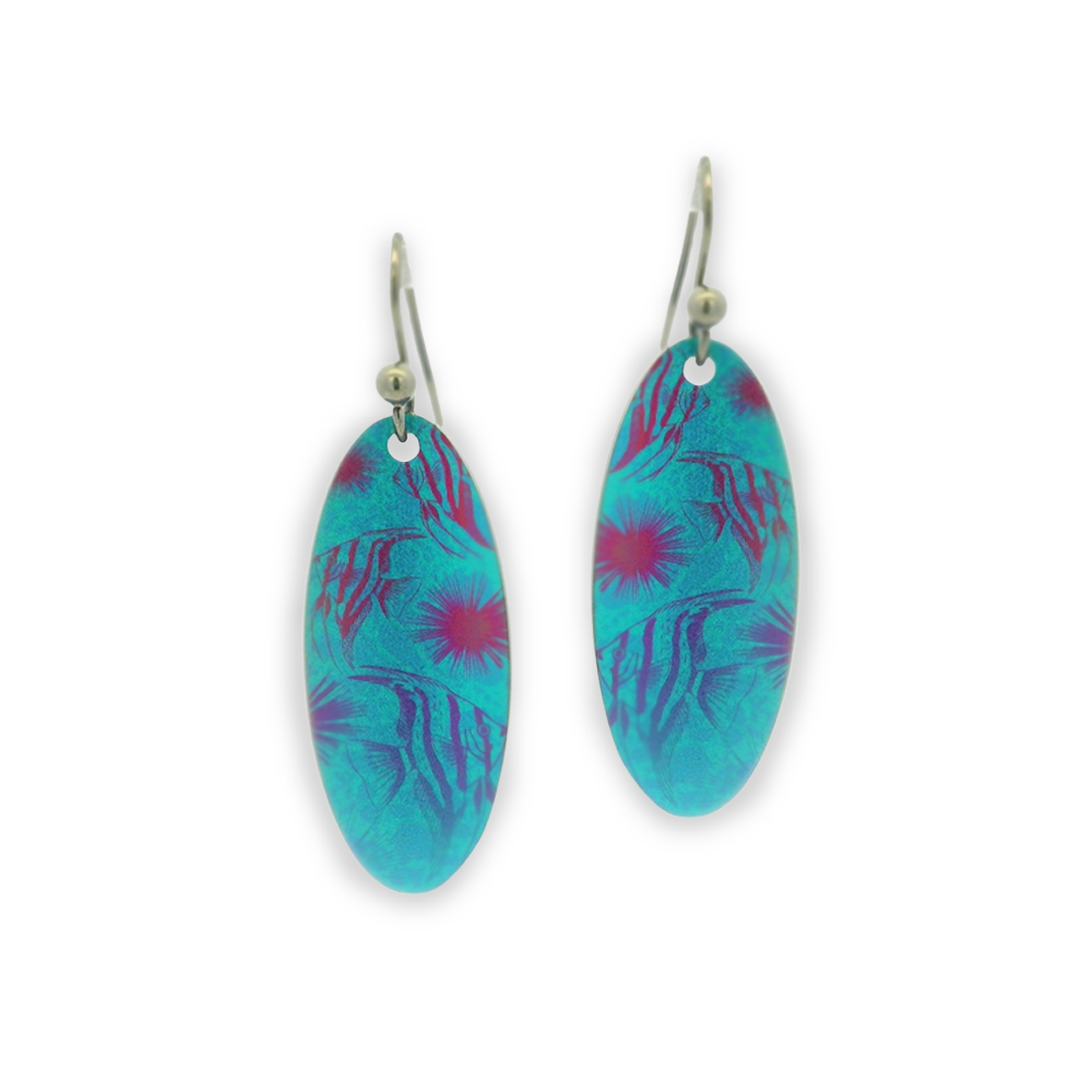 Angelfish Drop Earrings