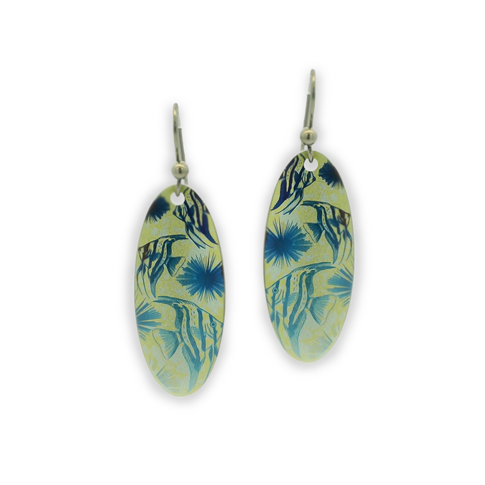 Angelfish Drop Earrings