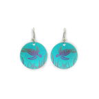 Turtle Drop Earrings