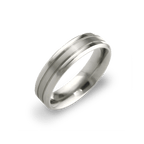 Twin Groove Bevelled Edge Ring