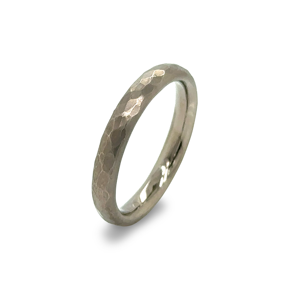 Planished Stacking Ring