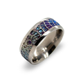 Denim Mosaic Ring