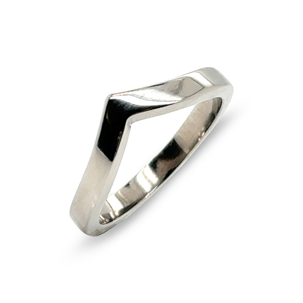 Wishbone Wedding Ring