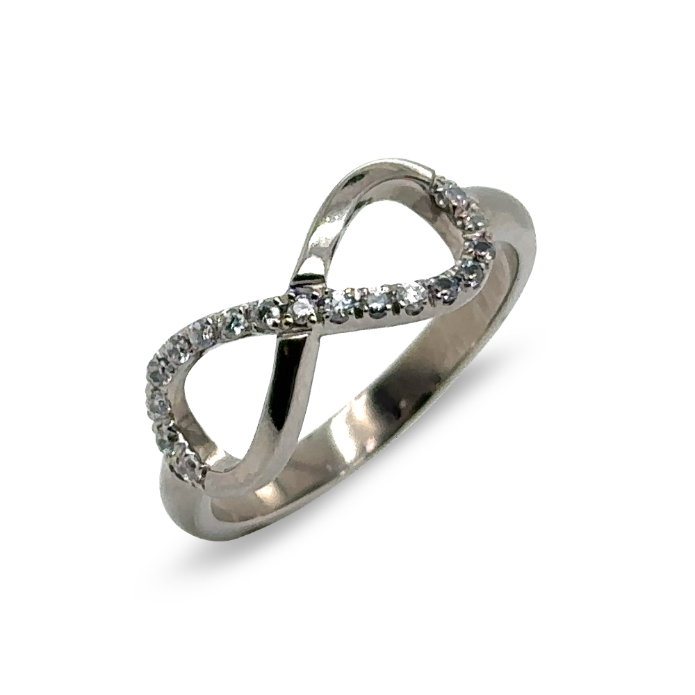 Infinity Diamond Ring