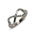 Infinity Diamond Ring