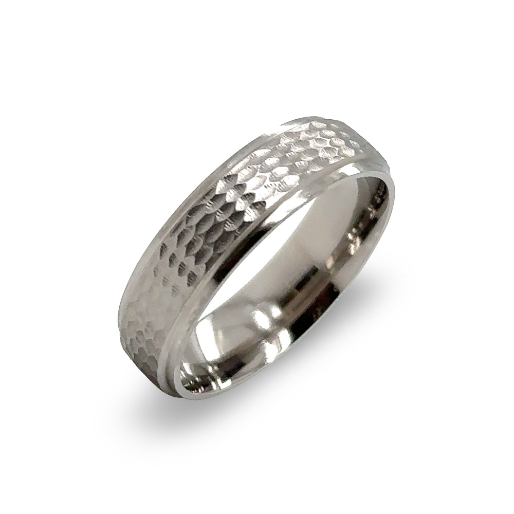 Honeycomb Bevel Ring