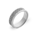 Celtic Concave Trinity Knot Ring