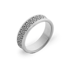 Celtic Concave Trinity Knot Ring