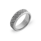 Celtic Concave Trinity Knot Ring