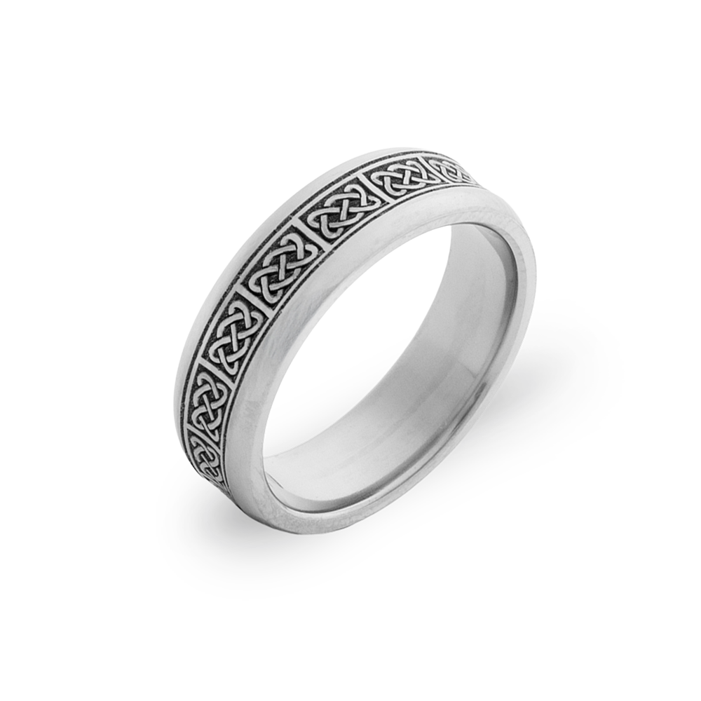 Celtic Concave Love Knot Ring
