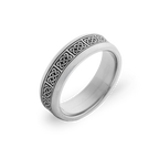 Celtic Concave Love Knot Ring