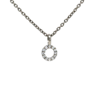 Circle Diamond Pendant