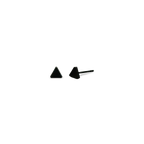 Triangle Studs