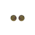 Small Ammonite Stud Earrings
