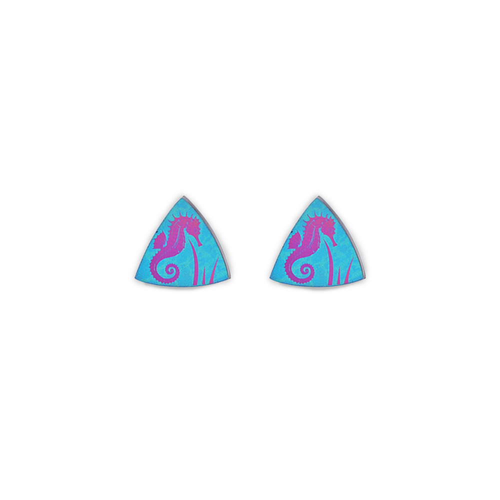 Seahorse Stud Earrings