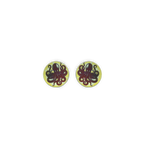 Small Octopus Stud Earrings