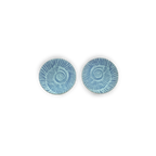 Large Ammonite Stud Earrings