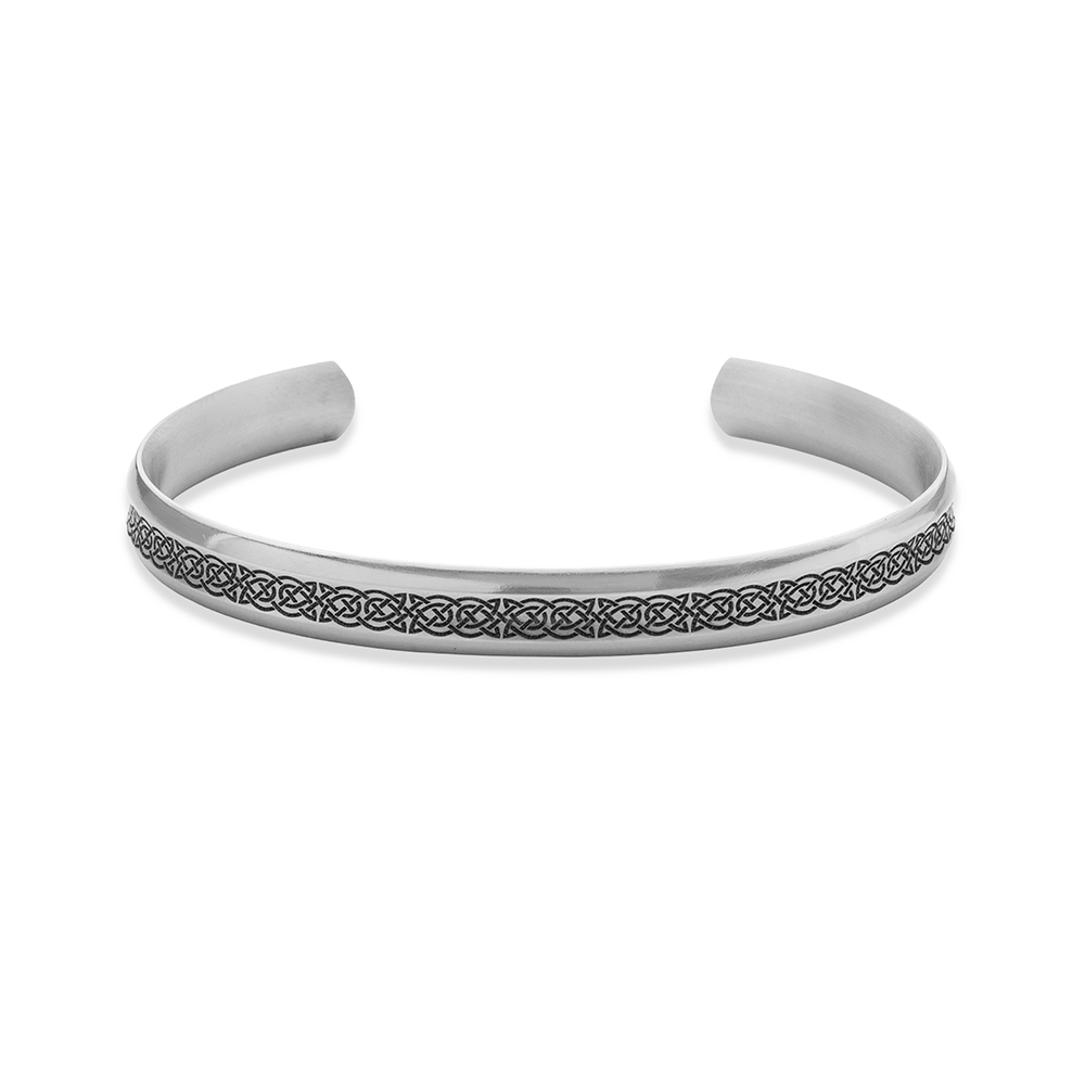 Celtic Slim Eternal Knot Bangle