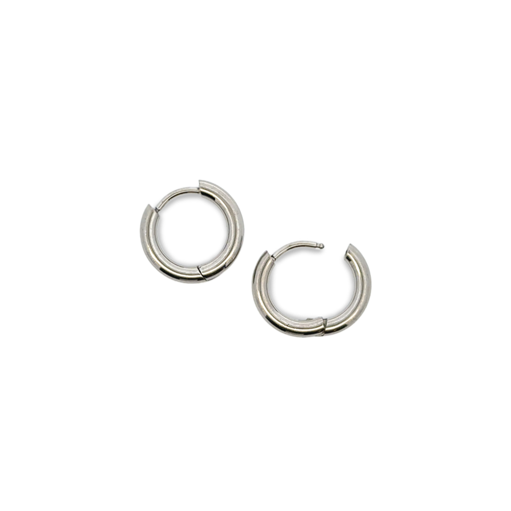 Small Round Hinged Hoops
