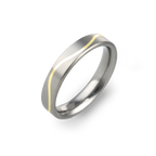Fine Wave Inlay Ring