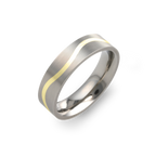 Fine Wave Inlay Ring