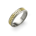 Braided Inlay Ring