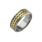 Braided Inlay Ring