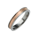Textured Inlay Ring