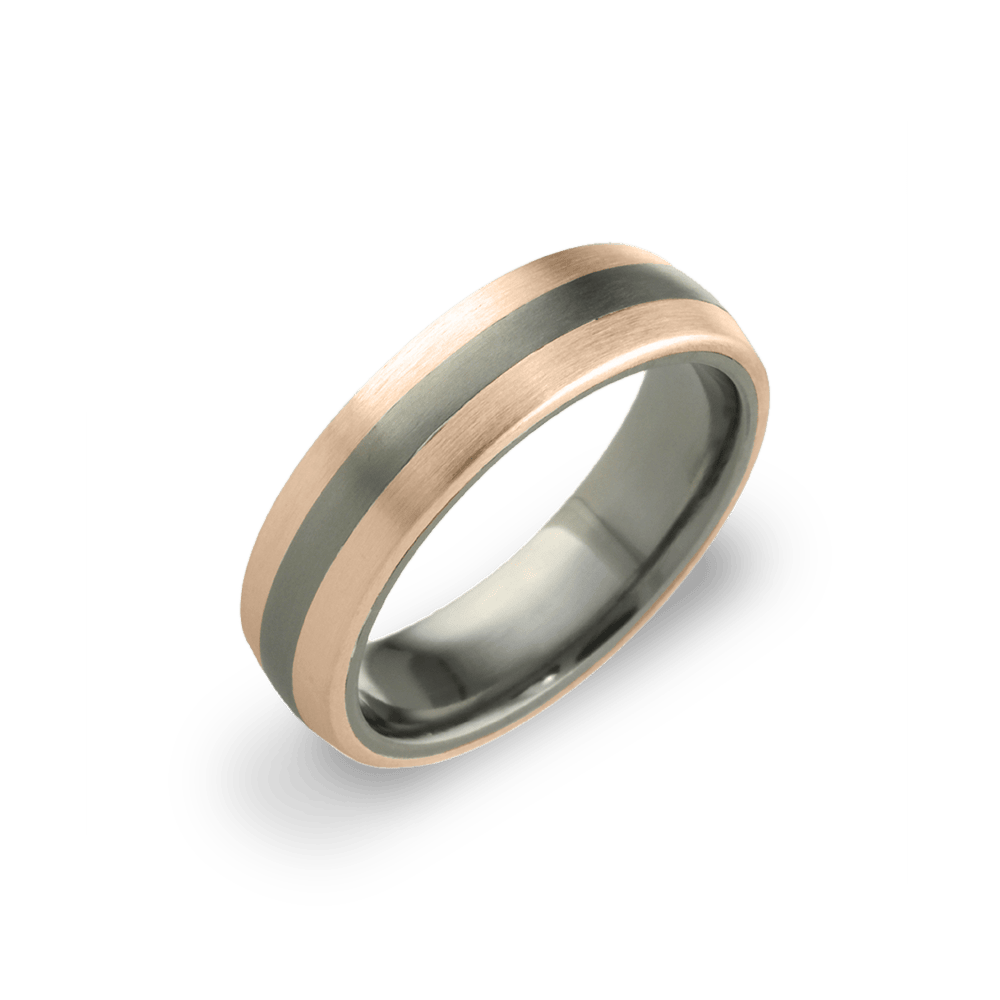 Saturn Court Inlay Ring