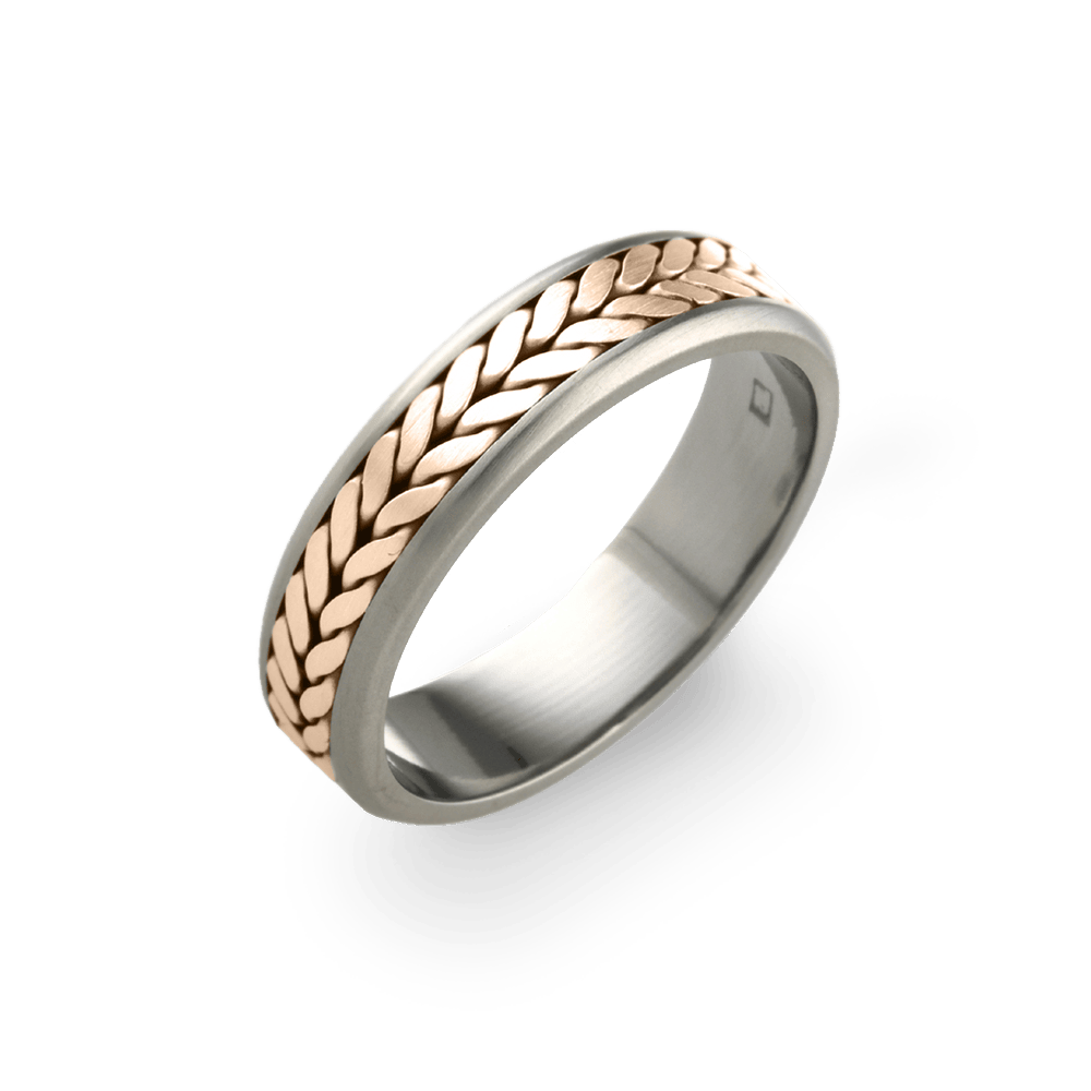 Braided Inlay Ring
