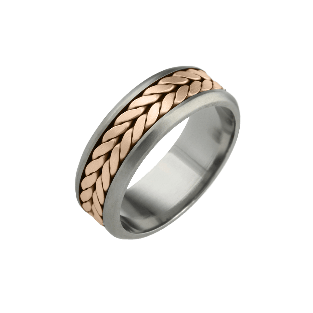 Braided Inlay Ring