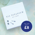 Try Ti2 - 3mm Round Bead Studs