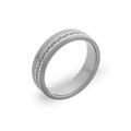 Celtic Fine Trinity Knote Inlay Ring