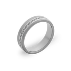 Celtic Fine Trinity Knote Inlay Ring