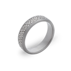 Celtic Trinity Knote Inlay Ring