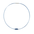 Small Chaos Pendant on Steel Collar