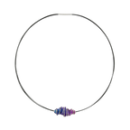 Graduated Chaos Pendant on Steel Collar