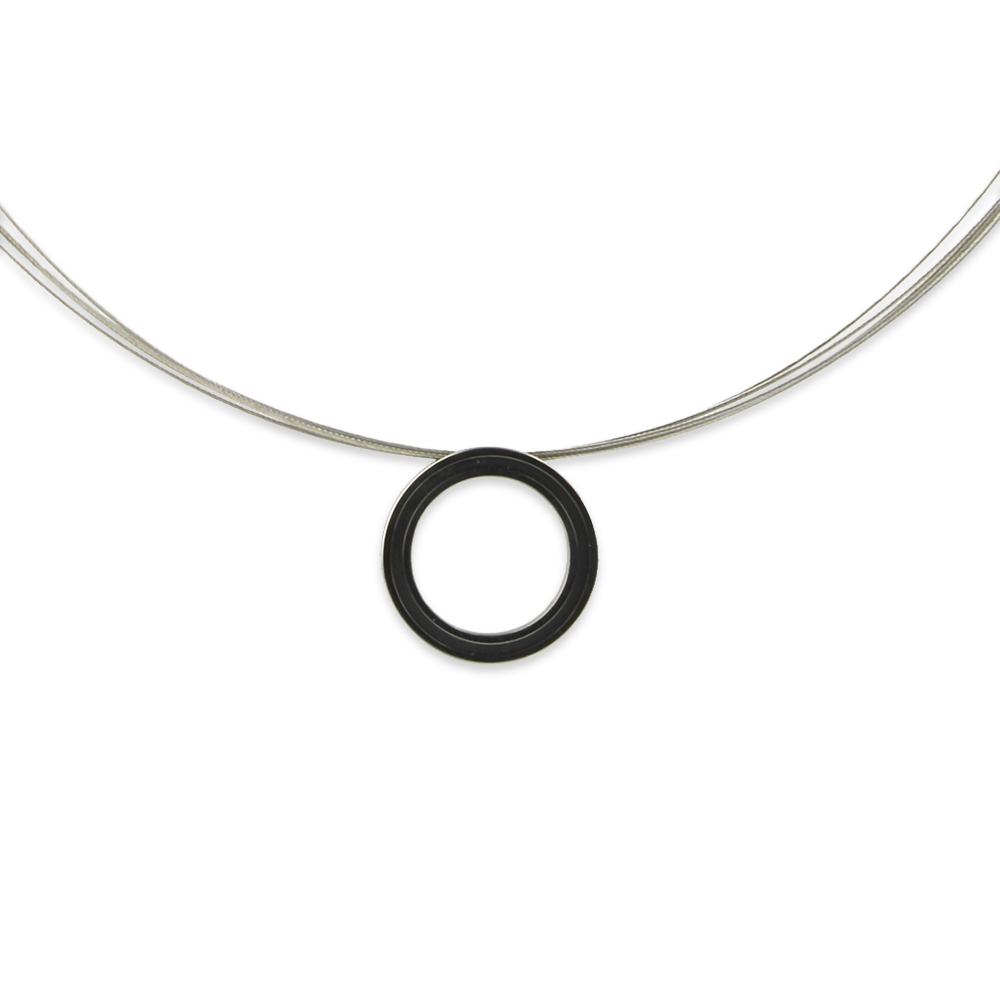 Retro Small Pendant and Stainless Steel Wire Cable