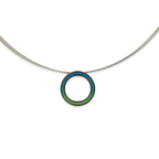 Retro Small Pendant and Stainless Steel Wire Cable