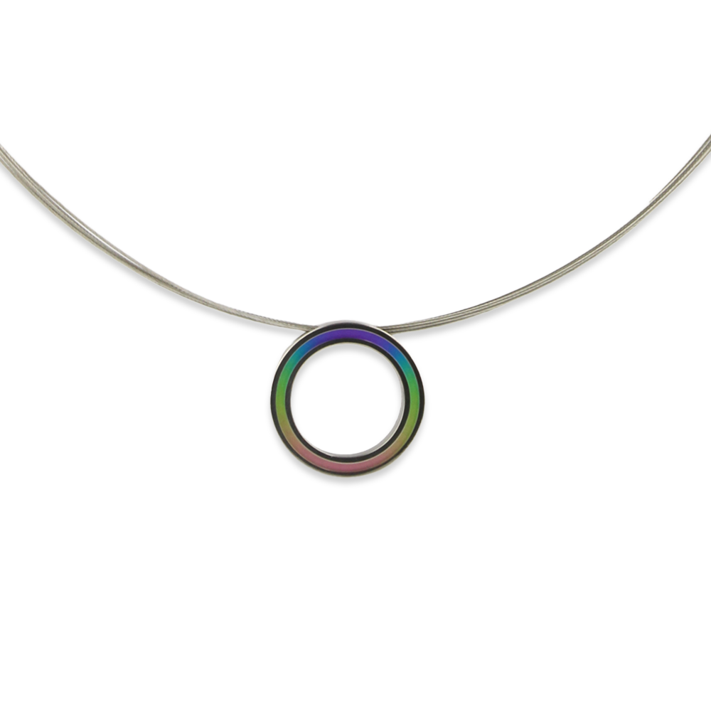 Retro Small Pendant and Stainless Steel Wire Cable