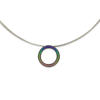 Retro Small Pendant and Stainless Steel Wire Cable