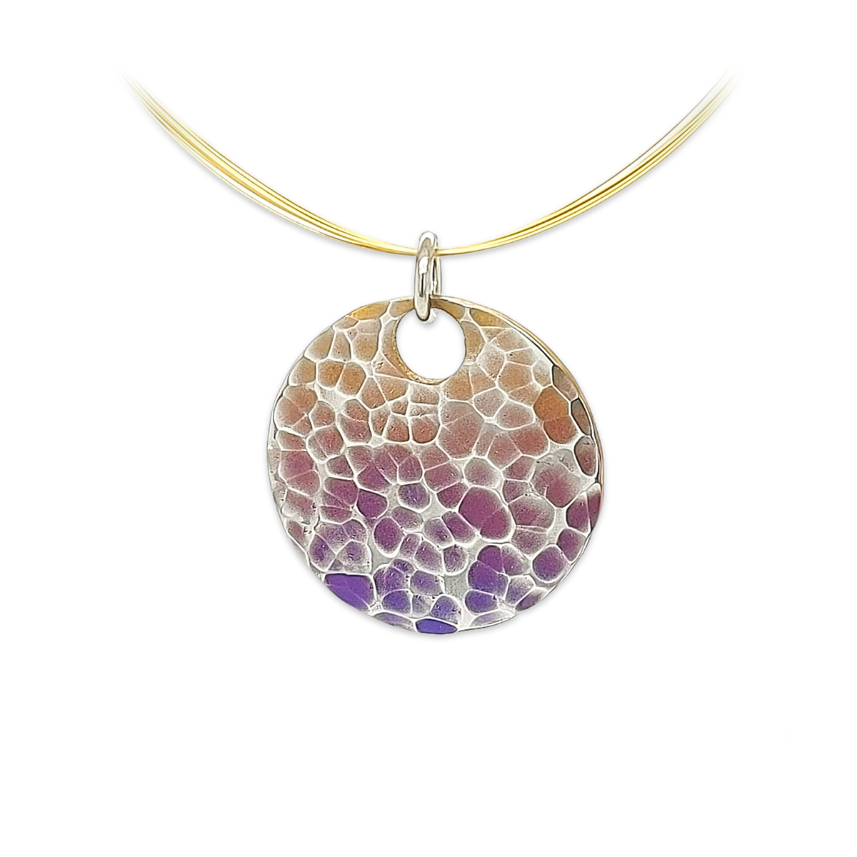 Circular Ripple Pendant
