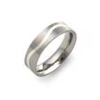 Fine Wave Inlay Ring