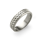Braided Inlay Ring