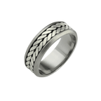 Braided Inlay Ring