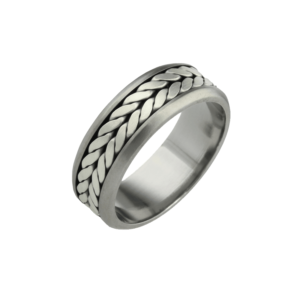 Braided Inlay Ring
